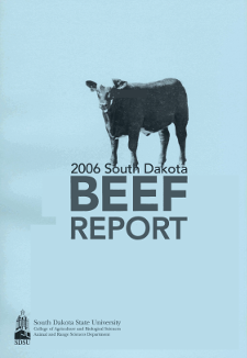 South Dakota Beef Report, 2006