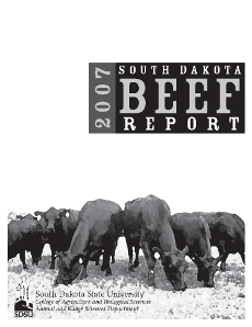 South Dakota Beef Report, 2007