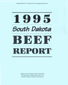 South Dakota Beef Report, 1995