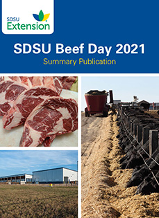 SDSU Beef Day 2021 Summary Publication
