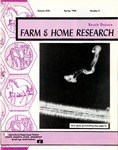 South Dakota Farm and Home Research by Agricultural Experiment Station