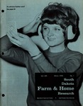 South Dakota Farm & Home Research by Agricultural Experiment Station, South Dakota State University