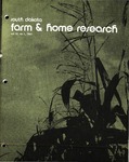 South Dakota Farm and Home Research by South Dakota State University