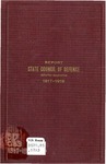 Report of South Dakota State Council of Defense: 1917-1919 by South Dakota State Council of Defense