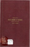 Report of South Dakota State Council of Defense: 1917-1919