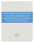 Projections of the First-Year Full-Time Undergraduate Enrollment at South Dakota State University to 2020 by Census Data Center