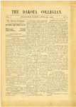 SDSU Collegian, April 29, 1885 by Student Association of South Dakota State University
