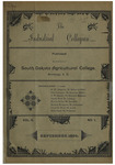 SDSU Collegian, September, 1896 by Student Association of South Dakota State University