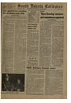 SDSU Collegian, November 1(8), 1967 by Student Association of South Dakota State University