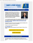 Dairy & Food Science News, March 2025