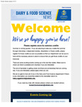 Dairy and Food Science Student Newsletter, April 23, 2025