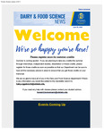 Dairy and Food Science Student Newsletter, April 30, 2025