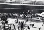 Steamer ship at the port on Tokyo Bay at Yokohama, Japan in 1924 by South Dakota State University