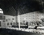 Dr. N.E. Hansen at a horticultural display, undated by South Dakota State University