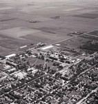 Aerial view of South Dakota State College, 1939