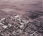 Aerial view of South Dakota State College, 1939
