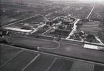 Aerial view of South Dakota State College, 1942
