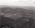 Aerial view of South Dakota farm and farmland by South Dakota State University