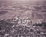 Aerial view of South Dakota State College, 1955