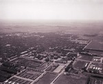 Aerial view of South Dakota State College, 1956
