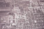 Aerial view of South Dakota State College, 1957