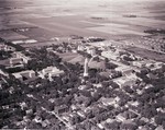 Aerial view of South Dakota State College, 1961