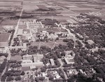 Aerial view of South Dakota State College, 1961