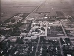 Aerial view of South Dakota State College, 1963