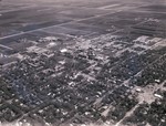 Aerial view of South Dakota State University, 1971