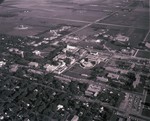 Aerial view of South Dakota State University, 1971 by South Dakota State University