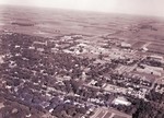 Aerial view of South Dakota State University, 1972