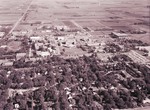 Aerial view of South Dakota State University, 1972