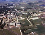 Aerial view of South Dakota State University, 1973