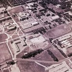 Aerial view of South Dakota State University, 1975 by South Dakota State University