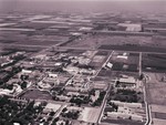 Aerial view of South Dakota State University, 1975
