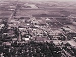 Aerial view of South Dakota State University, 1975 by South Dakota State University