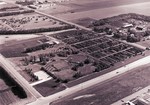 Aerial view of McCrory Gardens, 1976 by South Dakota State University
