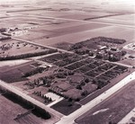 Aerial view of McCrory Gardens, 1976 by South Dakota State University