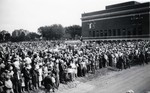 Dedication of Lincoln Memorial Library on the campus of South Dakota State College, 1927