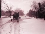 Winter scene at South Dakota State College, 1943 by South Dakota State University