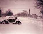 Winter scene at South Dakota State College, 1943