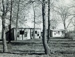 Chicken houses at South Dakota State College, 1949