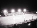 Football field at South Dakota State College, 1949