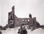 Old North demolition at South Dakota State College, 1962