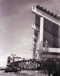 Football stadium construction at South Dakota S, 1962 by South Dakota State University