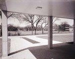 Shepard Hall entryway at South Dakota State University, 1965