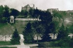 Early campus scene by South Dakota State University
