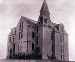 Old Central at Dakota Agricultural College, 1884 by South Dakota State University