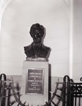 Bust of Abraham Lincoln in Lincoln Memorial Library at South Dakota State College, 1954