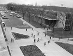 Powers Plaza at South Dakota State University, 1967 by South Dakota State University